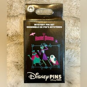 NWT *Discontinued* Disney Parks Authentic Haunted Mansion Mystery Pin Set